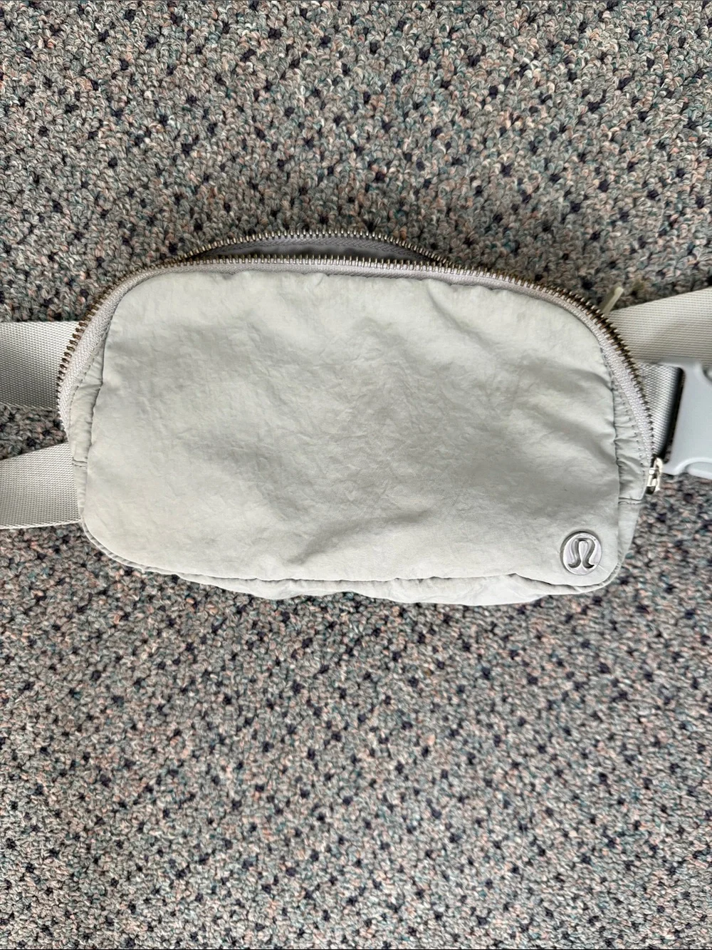 Lululemon Light Gray Belt Bag